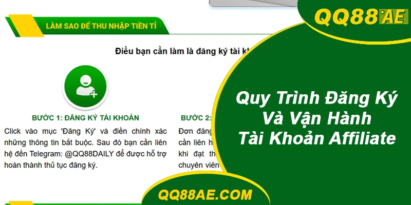 Đăng ký tài khoản đối tác affiliate QQ88