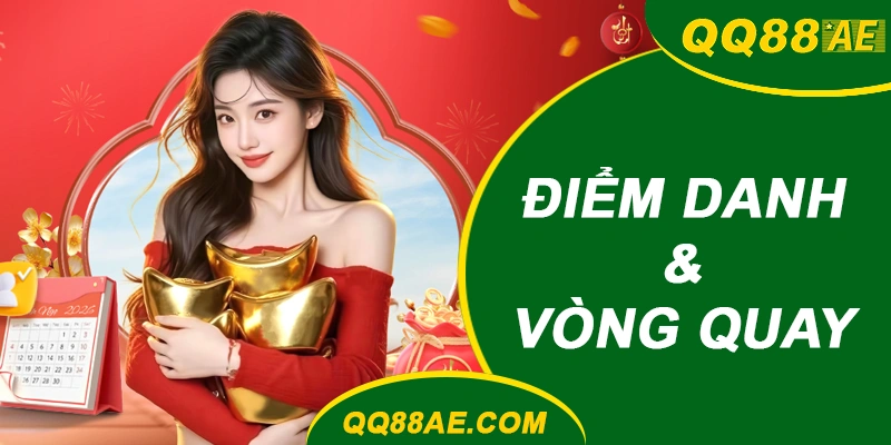 Điểm Danh Mỗi Ngày Và Vòng Quay QQ88: Đọc Thể Lệ, Nhận Quà Đúng Cách 6 Giao diện điểm danh hằng ngày và vòng quay trên QQ88